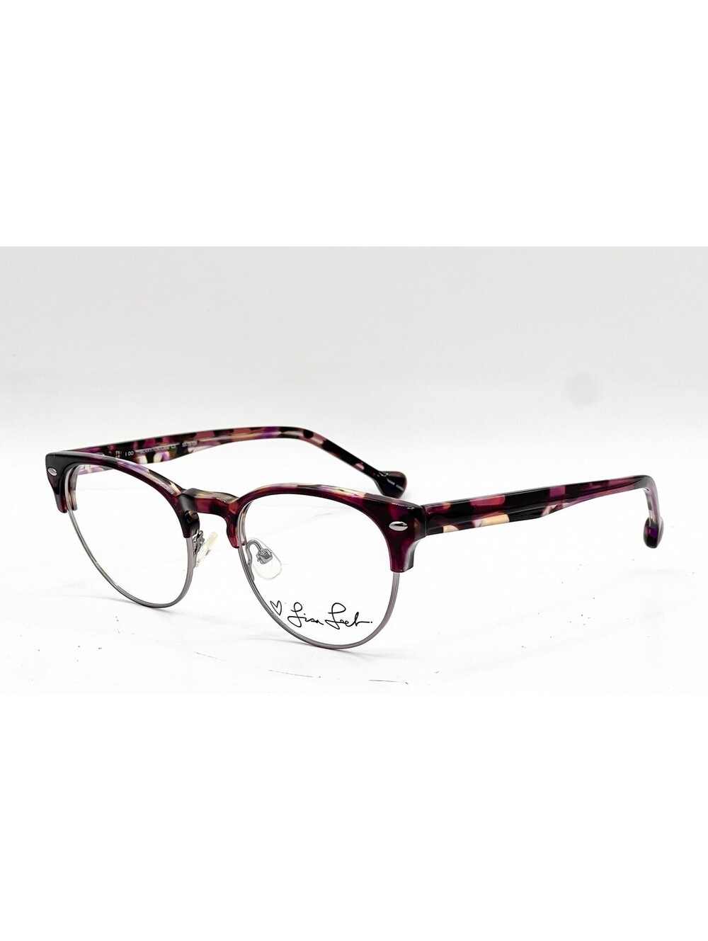 Lisa Loeb I Do Berry Tortoise Authentic Eyeglasses 50-19-135